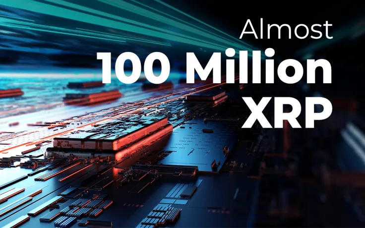 Almost 100 Million XRP Wired by Top Exchanges as XRP Spikes 50%