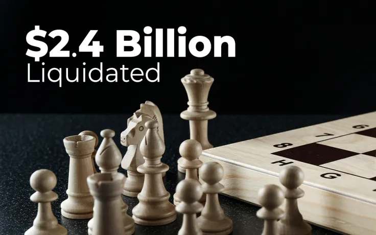 $2.4 Billion Worth of Bitcoin, Ethereum, XRP, and Other Coins Liquidated in One Day