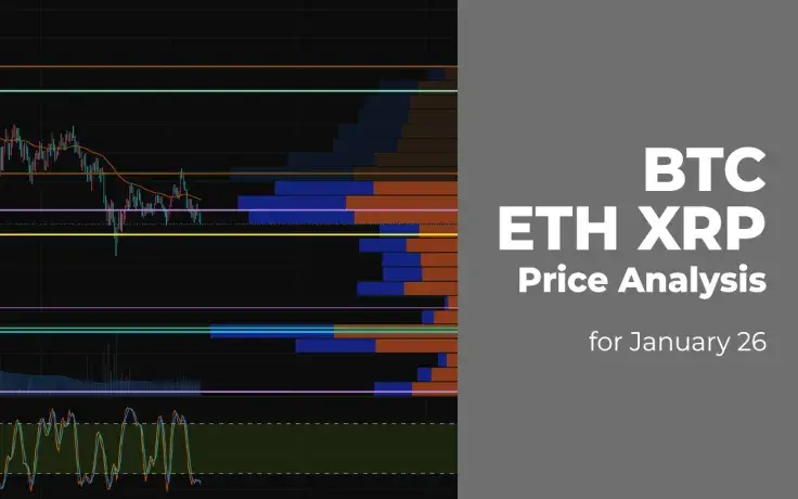 BTC, ETH and XRP Price Analysis for January 26