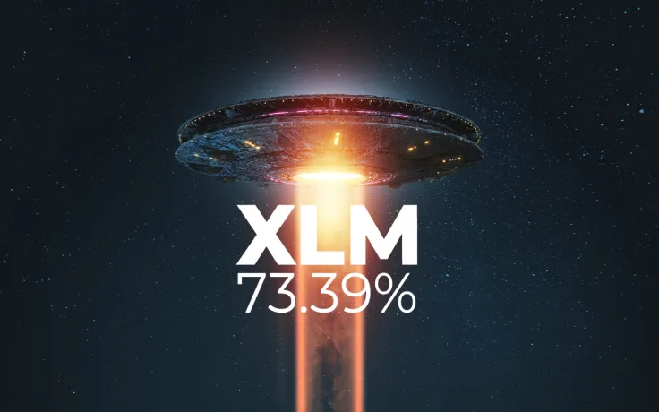 XLM Prints 73.39% Rise on News of Ukrainian CBDC Collaboration