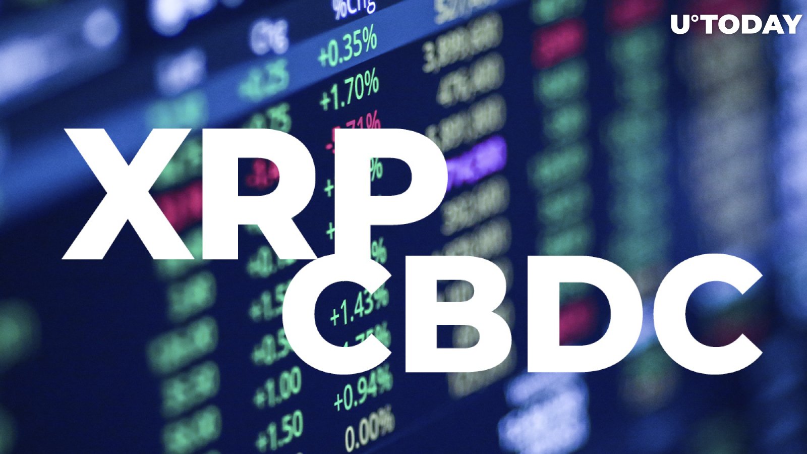 XRP Can Support Direct Exchange of CBDCs: Ripple