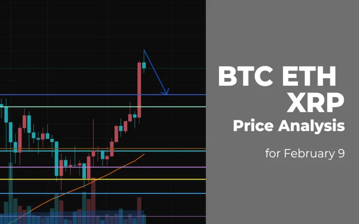 BTC, ETH and XRP Price Analysis for February 9