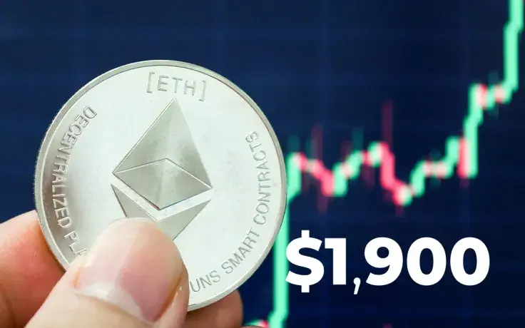 Ethereum (ETH) Inches Close to $1,900 As Another All-Time High Is Reached