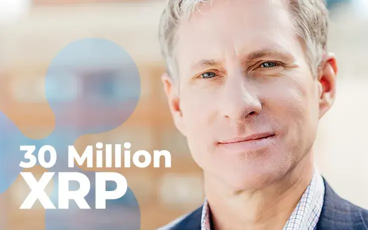 Ripple and Chris Larsen Help Shift 30 Million XRP, While Coin Remains in $0.55 Range
