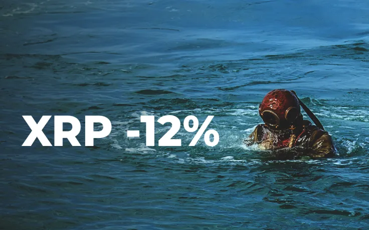 XRP Plunges 12 Percent in Minutes as $1.7 Billion Worth of Crypto Gets Liquidated