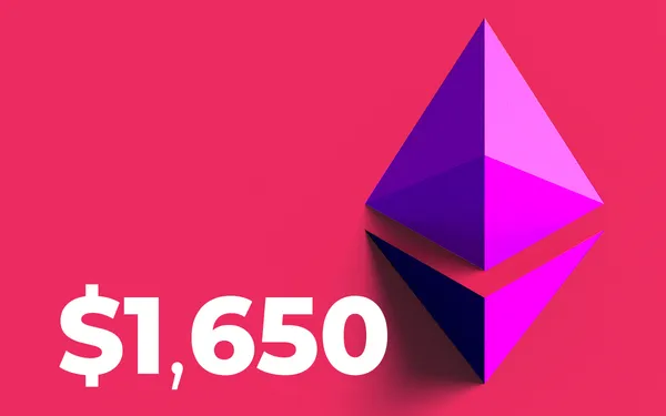 Three Reasons Why Ethereum Surged to $1,650 Earlier Today