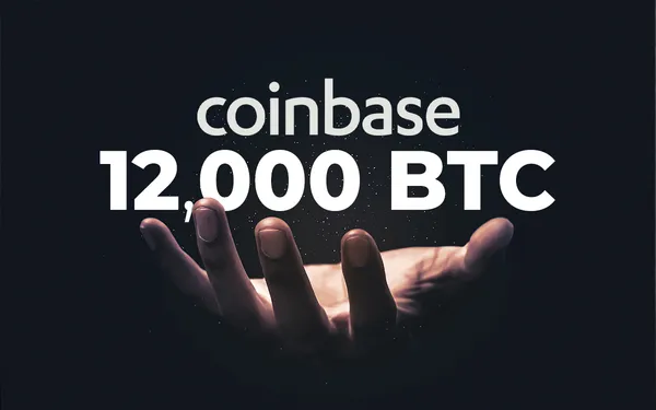 12,000 BTC Acquired at $46,686 at Coinbase as Institutions Keep Accumulating Bitcoin