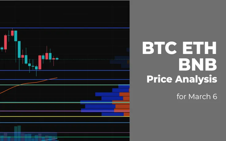 BTC, ETH and BNB Price Analysis for March 6