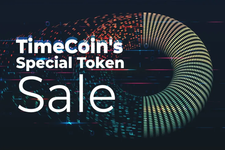 TimeCoin's Special Token Sale