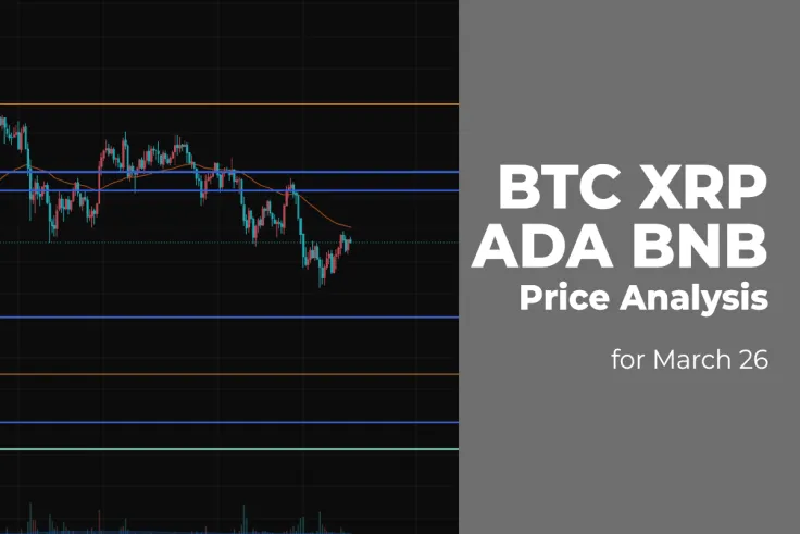BTC, XRP, ADA and BNB Price Analysis for March 26