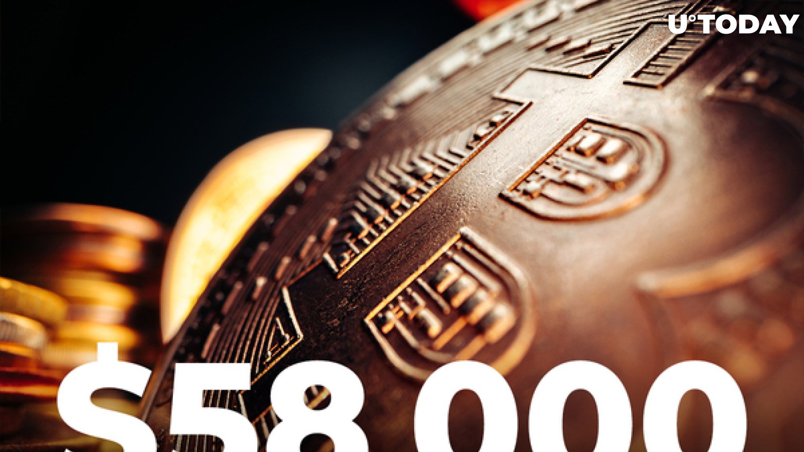 Bitcoin Surges 6%, Touching $58,000