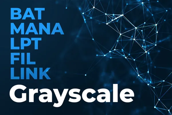 Grayscale Acquires Huge Amounts of Recently Added Alts: BAT, MANA, LPT, FIL, LINK