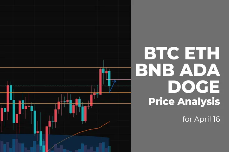 BTC, ETH, BNB, ADA and DOGE Price Analysis for April 16