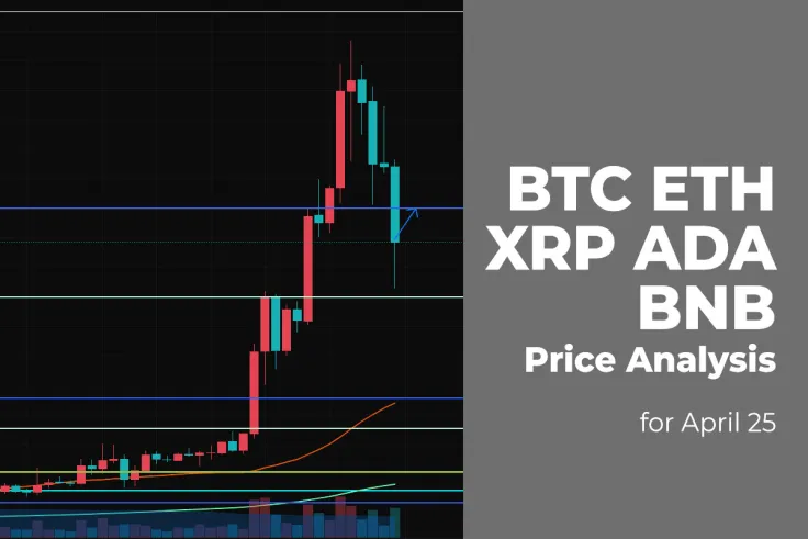 BTC, ETH, XRP, ADA and BNB Price Analysis for April 25