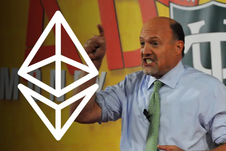 Stock Guru Jim Cramer Dumps Half of His Ethereum Stash After Record Highs