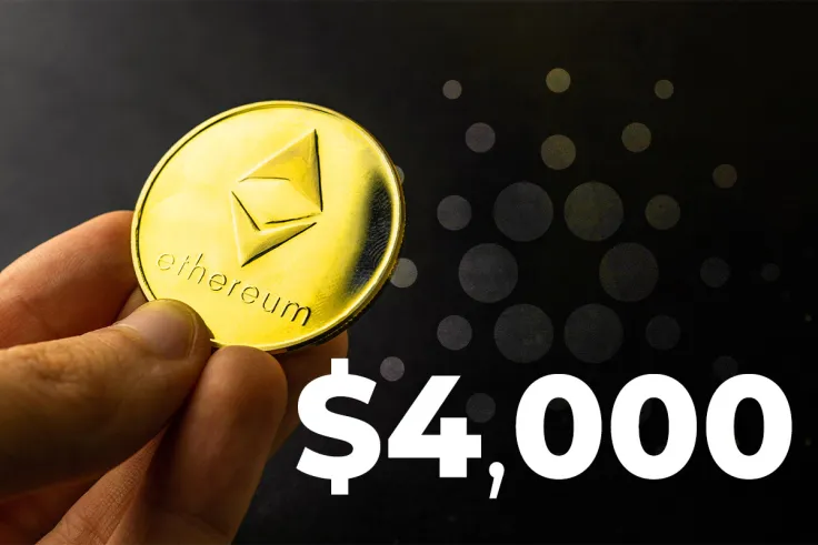 Ethereum Close to Hitting $4,000 While Cardano Aims to Return to Top 5 