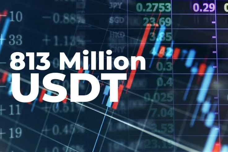 813 Million USDT Moved to Exchanges on Monday – Are Whales Grabbing Bitcoin Dip?