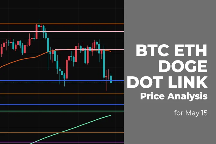 BTC, ETH, DOGE, DOT and LINK Price Analysis for May 15