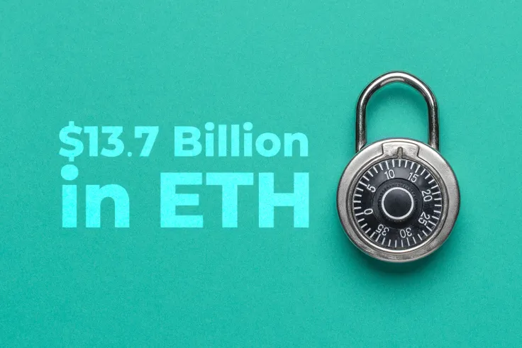 $13.7 Billion in ETH Locked in Ethereum 2.0 Deposit Contact As London Hard Fork Draws Closer