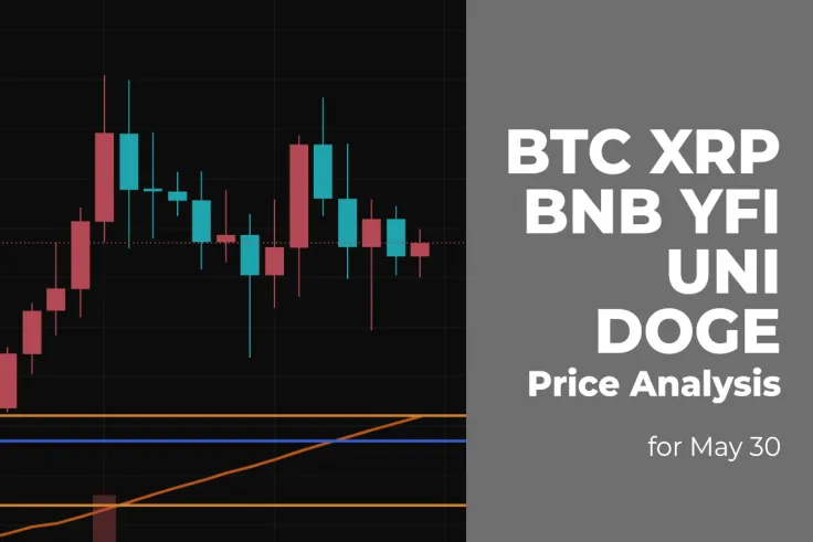 BTC, XRP, BNB, YFI, UNI and DOGE Price Analysis for May 30
