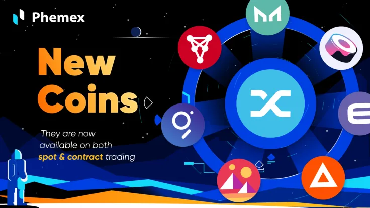 Phemex Brings Back XRP and Introduces 8 New Coins