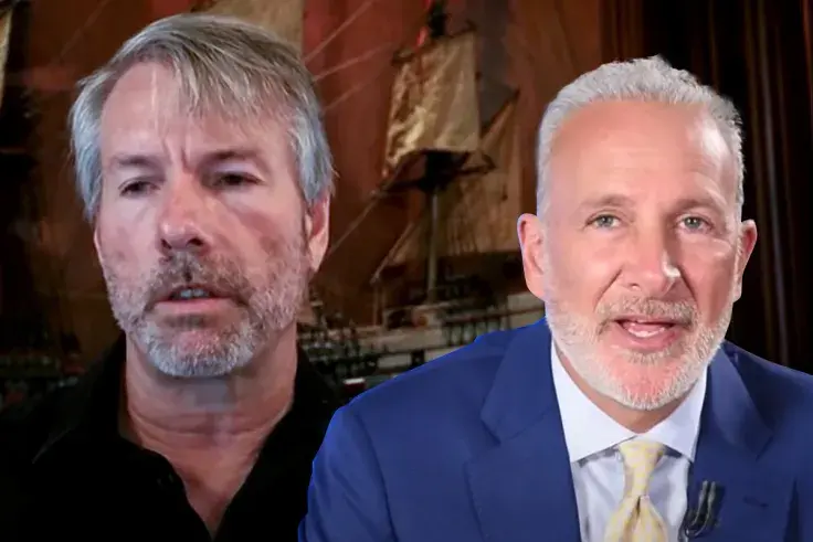 Bitcoiner Michael Saylor’s Net Worth Now Higher Than Peter Schiff’s - $2 Billion Vs $70 Million