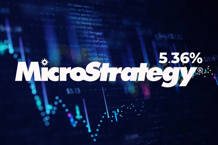 MicroStrategy Stock Is 5.36% Up Thanks to Bitcoin, While Tesla, Coinbase and Square Shares Go Down