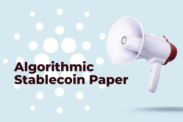 Cardano Creator Teases Algorithmic Stablecoin Paper