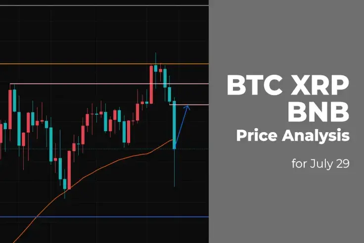BTC, XRP, and BNB Price Analysis for July 29