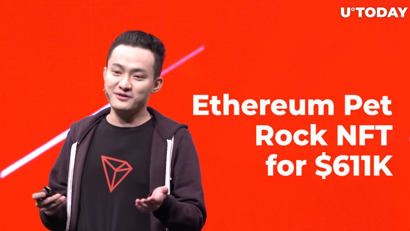 Justin Sun Brags About Buying Ethereum Pet Rock NFT for $611K