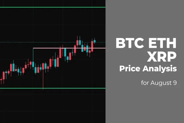 BTC, ETH, and XRP Price Analysis for August 9