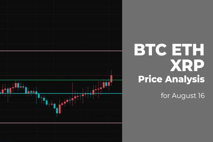BTC, ETH and XRP Price Analysis for August 16