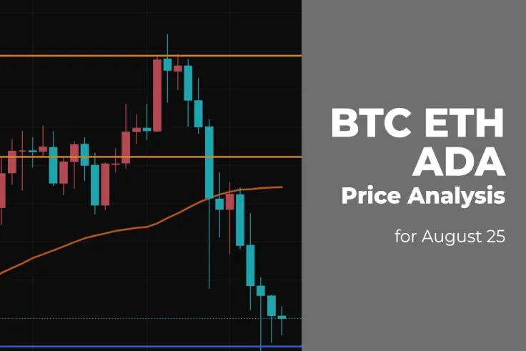 BTC, ETH and ADA Price Analysis for August 25
