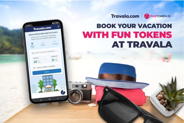 Travala.com Adds FUN Token to Its Crypto Payments Roster