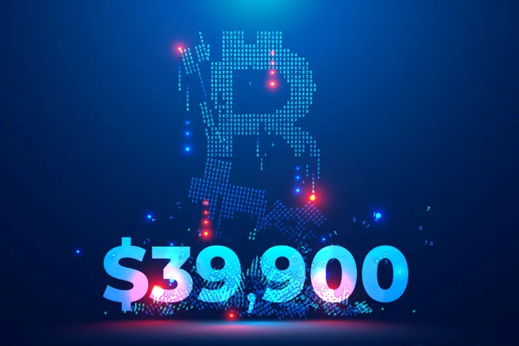 Bitcoin Falls to Lowest Since August with $39,900 as Potential Target