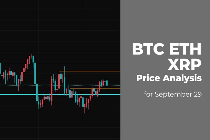 BTC, ETH and XRP Price Analysis for September 29