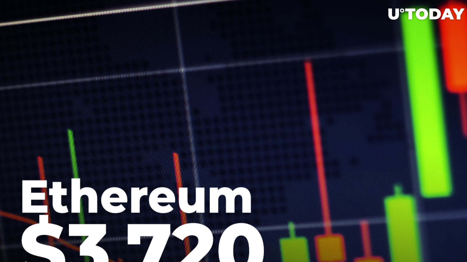  Ethereum Prints Big Green Candle, Rising to $3,720