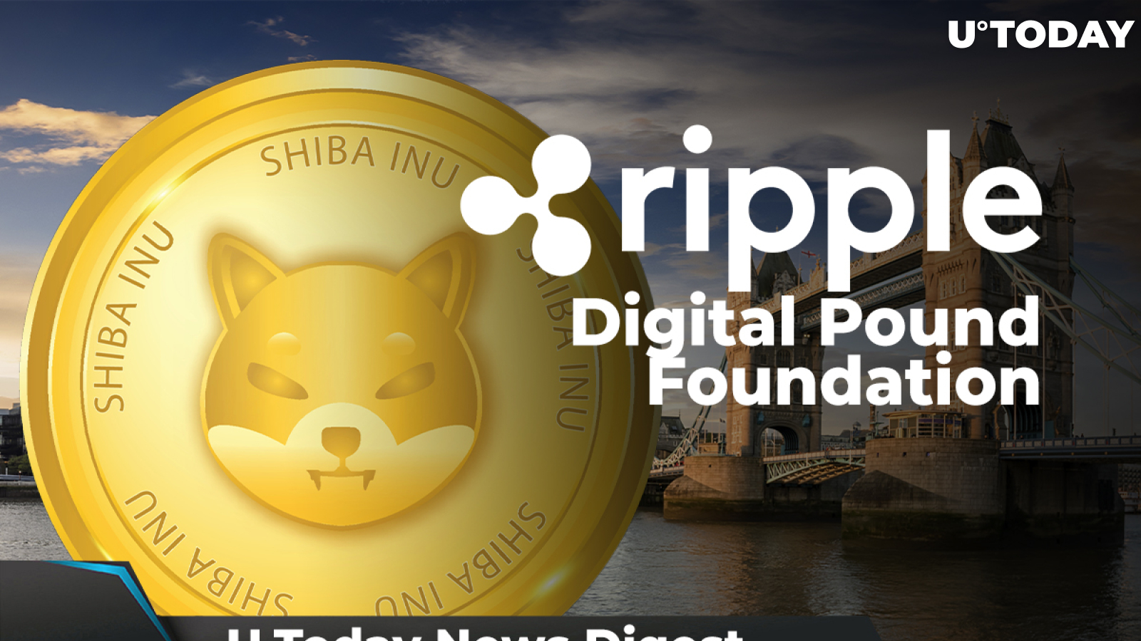 SHIB’s Volumes Reach Post-Pump Values, Ripple Becomes Part of Digital Pound Foundation: Crypto News Digest by U.Today