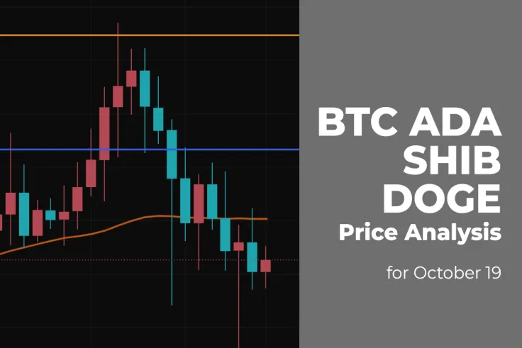BTC, ADA, SHIB and DOGE Price Analysis for October 19