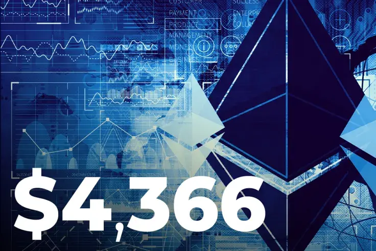 Ethereum Hits New All-Time High of $4,366