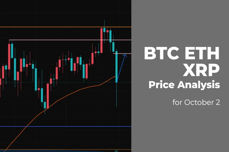 BTC, ETH and XRP Price Analysis for October 2