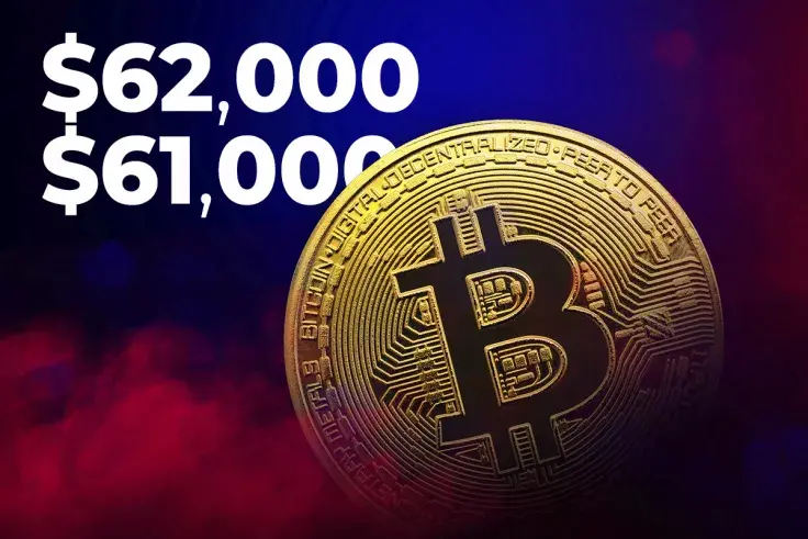 Bitcoin Reserves Across Exchanges Hit Three-Year Low as BTC Trades Between $62,000 and $61,000: Glassnode