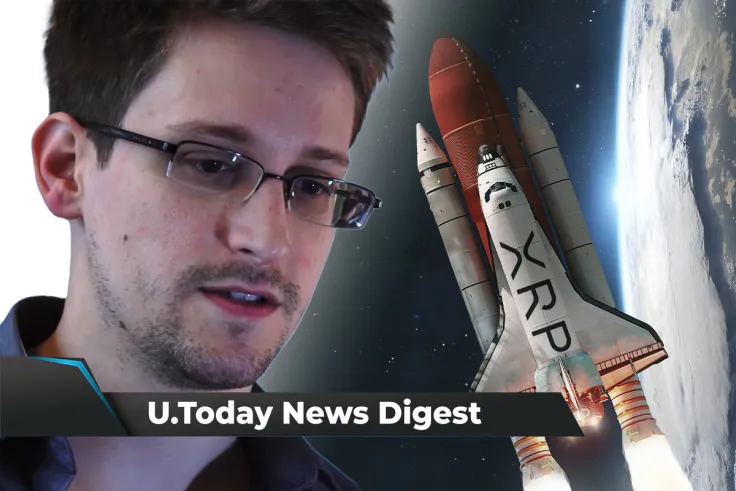 Ripple’s XRP Sales Skyrocketed in Q3, Snowden Slams Shiba Inu Mania, SHIB Billboard Pops Up in Times Square: Crypto News Digest by U.Today