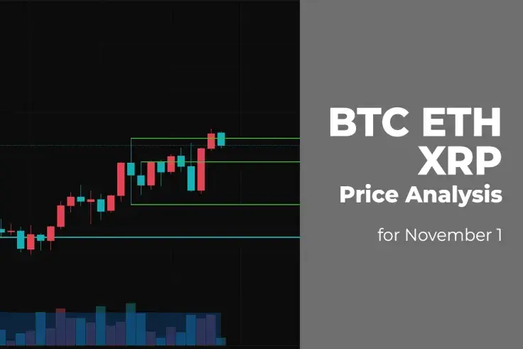 BTC, ETH, and XRP Price Analysis for November 1