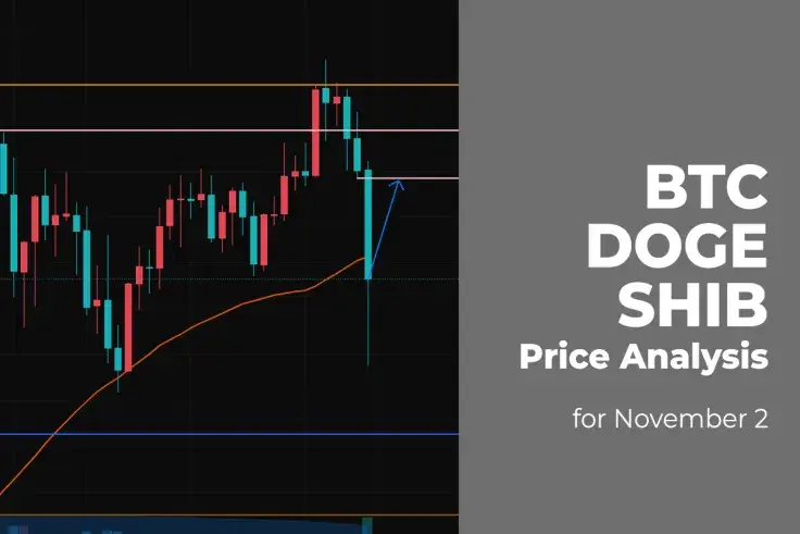 BTC, DOGE and SHIB Price Analysis for November 2