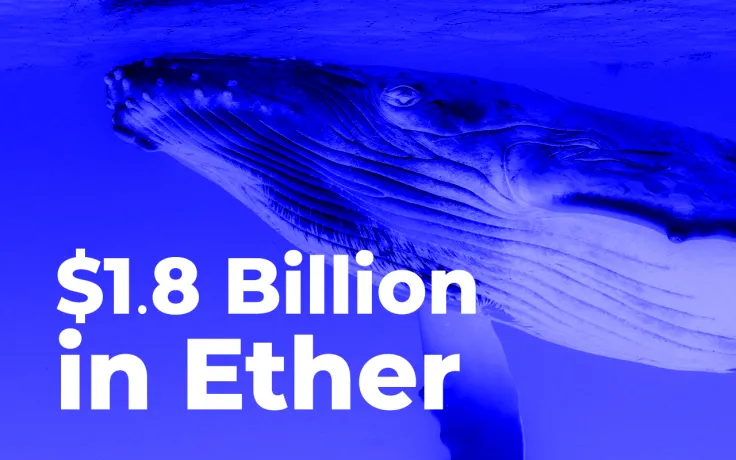 Whales Shovel $1.8 Billion in Ether After Coin Hits New All-Time High
