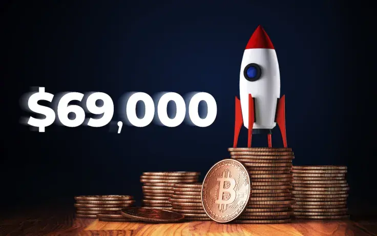 Bitcoin Touches $69K for the First Time