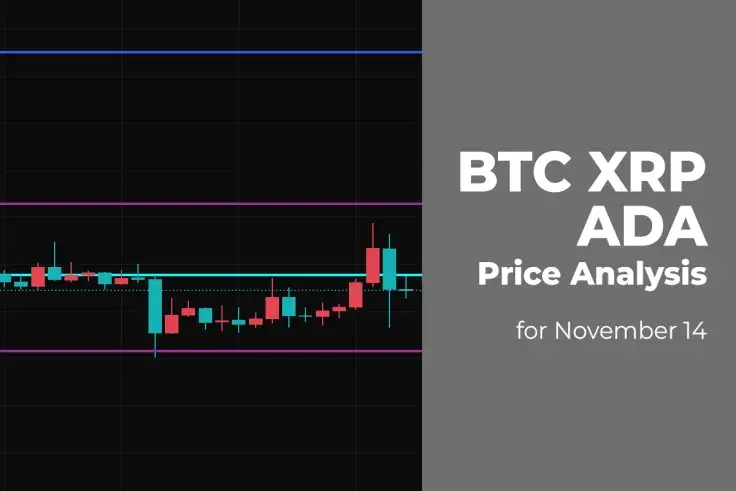 BTC, XRP and ADA Price Analysis for November 14