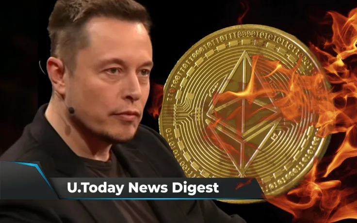 Kraken Hints at Listing SHIB, Elon Musk Slams U.S. Inflation, OpenSea Burns $400 Million Worth of ETH: Crypto News Digest by U.Today