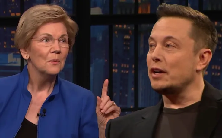 Elon Musk and Dogecoin Cofounder Slam Senator Warren Who Claims Musk Avoids Paying Taxes